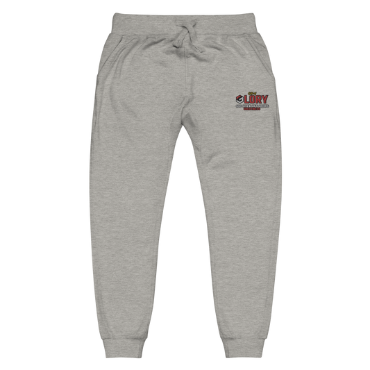 GLORY Gray/Red  Joggers - Gift of Glory