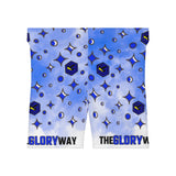 SIGNATURE BLUE Biker Shorts - Gift of Glory